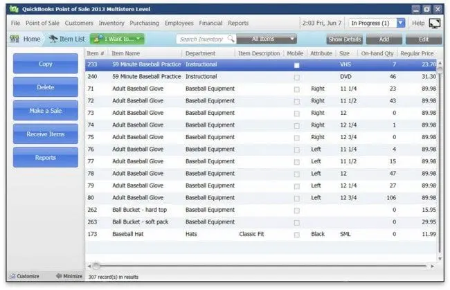 Optimisation des ventes